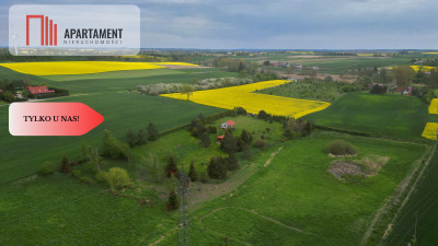 działka z warunkami zabudowy 14 ha - Koniecwałd  - Pomorskie