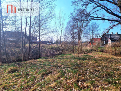 Urokliwa działka z linią brzegową rzeki Prusiny - Małe Krówno  -
Pomorskie Zdjęcie nr 5