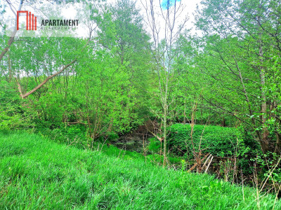 Urokliwa działka z linią brzegową rzeki Prusiny - Małe Krówno  -
Pomorskie Zdjęcie nr 9