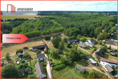 Działka budowlana z drewnianym domkiemTylko u nas - Śliwiczki  - Kujawsko-Pomorskie