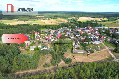 Działka budowlana z drewnianym domkiemTylko u nas - Śliwiczki  -
Kujawsko-Pomorskie Zdjęcie nr 4