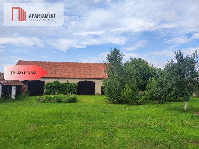 Działka rolna z dużą stodołą - Lubiel  - Dolnośląskie