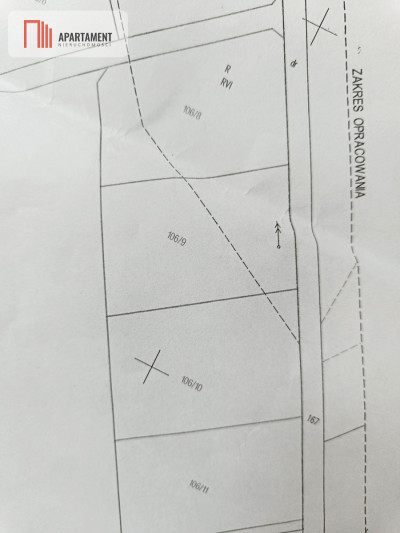 Duża działka budowlana na wsi - Koza Wielka  -
Wielkopolskie Zdjęcie nr 12