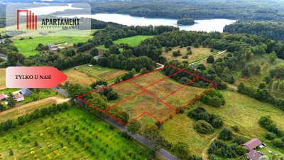 Działki budowlane niedaleko jeziora Komorze - Kuszewo  - Zachodniopomorskie