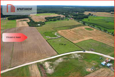 Tylko u nas Działka budowlana w spokojnej okolicy - powiat chojnicki  - Pomorskie