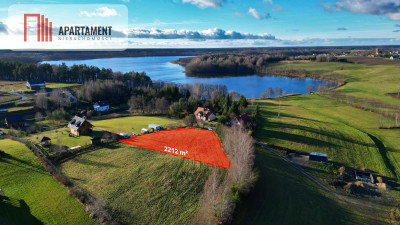 Wielki Podleś  działka 2212 m 150 m od jeziora - Wielki Podleś  - Pomorskie
