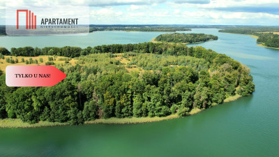 Wyspa na jeziorze na sprzedaż Jedyna taka oferta - powiat drawski  - Zachodniopomorskie