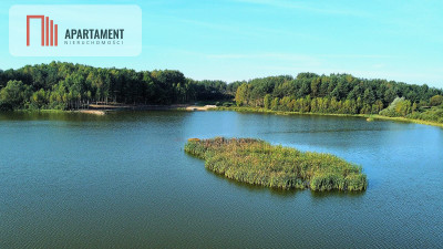 Działki wśród natury las jezioro plaża staw Miastk - Przęsin  -
Pomorskie Zdjęcie nr 2