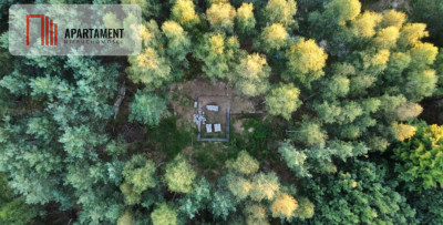 Działki wśród natury las jezioro plaża staw Miastk - Przęsin  -
Pomorskie Zdjęcie nr 8