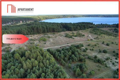 Działka budowlana nad jeziorem Psia Góra - Swornegacie  - Pomorskie