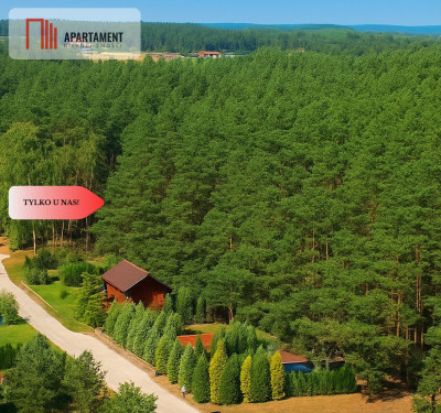 Działka 660 m z domkiem 16 m 500 m od jeziora - Chomiąża Szlachecka  - Kujawsko-Pomorskie