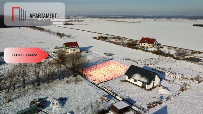 Działka k Trzebnicy z gotowymi mediami 902 m2 - Pawłów Trzebnicki  - Dolnośląskie