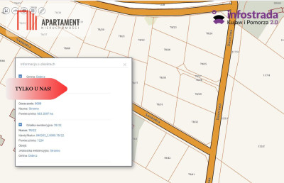 Ekstra działka budowlana - Stronno  - Kujawsko-Pomorskie