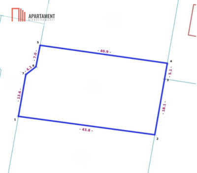 Działka budowlana w  Boroszewie - Boroszewo  -
Pomorskie Zdjęcie nr 7