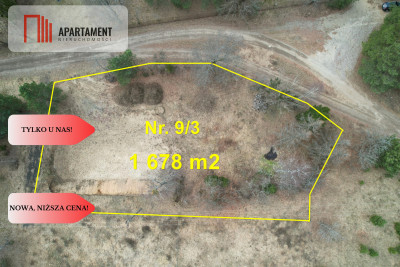 Duża działka nad jeziorem warunki zabudowy - Trzmielewo  -
Pomorskie Zdjęcie nr 2