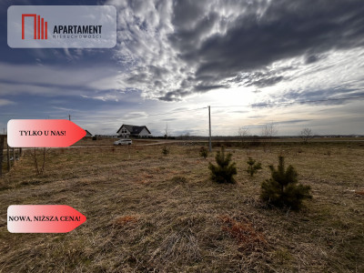 Działka z mediami  WZ w toku  1043 mkw  Kaszuby - Zęblewo  - Pomorskie