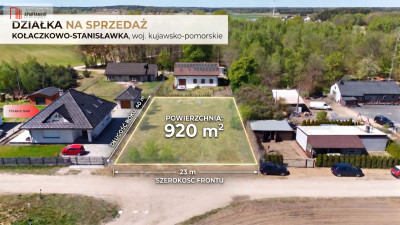  Rezerwacja  Wyjątkowa działka z WZ Kołaczkowo - Kołaczkowo  - Kujawsko-Pomorskie