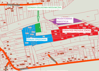Działka usługowa Modlniczka pod Krakowem -
małopolskie Zdjęcie nr 3