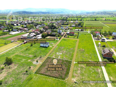 Twoje miejsce w Brzeznej - działka budowlana w promocyjnej cenie - Brzezna  - małopolskie