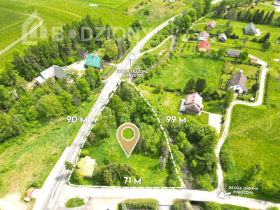 Działka budowlana na sprzedaż w malowniczej miejscowości Mochnaczka - nowosądecki  - małopolskie