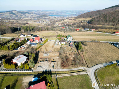 Działka z pięknym widokiem w miejscowości Zawadka gm Łososina Dolna - Zawadka  -
małopolskie Zdjęcie nr 7