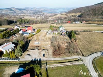 Działka z pięknym widokiem w miejscowości Zawadka gm Łososina Dolna - Zawadka  -
małopolskie Zdjęcie nr 8