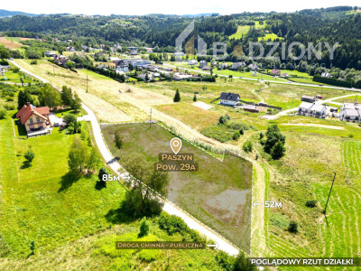 Paszyn - działka z przyszłością - Paszyn  - małopolskie