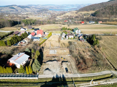 Działka z pięknym widokiem w miejscowości Zawadka gm Łososina Dolna - Zawadka  -
małopolskie Zdjęcie nr 2