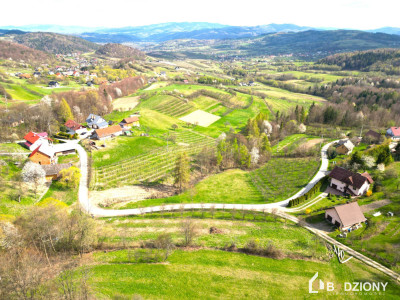 Widoki cisza i potencjał  działka w sercu Beskidu Wyspowego - Wola Kosnowa  -
małopolskie Zdjęcie nr 6
