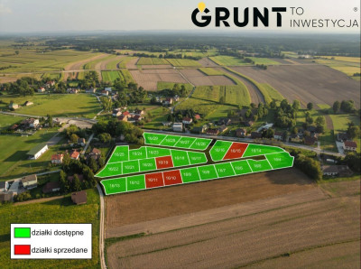 Na sprzedaż działka budowlana - Żabno -
małopolskie Zdjęcie nr 5