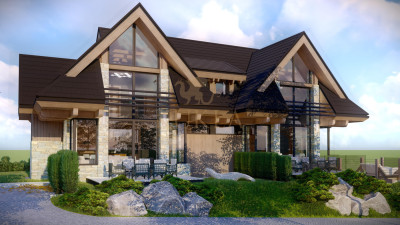 Działka Inwestycyjna z projektem Zakopane - Zakopane   - małopolskie