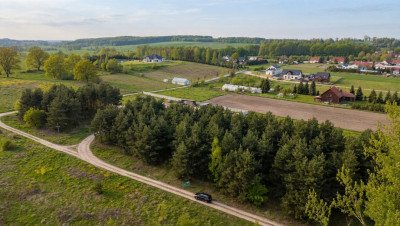 Działka pod lasem 18 arów ciszy obok Zaboru - Zabór  - Lubuskie