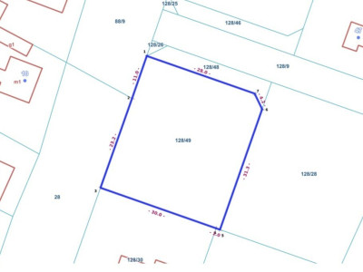 Działka budowlana MPZP  Mieścicka  1055 m2 - Mieściska  -
Wielkopolskie Zdjęcie nr 3