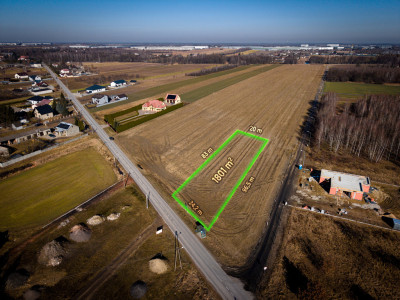 Działka tak szeroka że echo wraca jutro - Michałówek  - Łódzkie