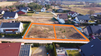 Dwie działki budowlane obok siebie w Lucinach  - Luciny  -
Wielkopolskie Zdjęcie nr 2