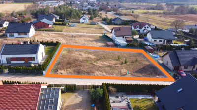 Dwie działki budowlane obok siebie w Lucinach  - Luciny  -
Wielkopolskie Zdjęcie nr 4