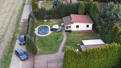 Działka z domkiem w sąsiedztwie Zalewu Jeziorsko - Glinno  - Łódzkie