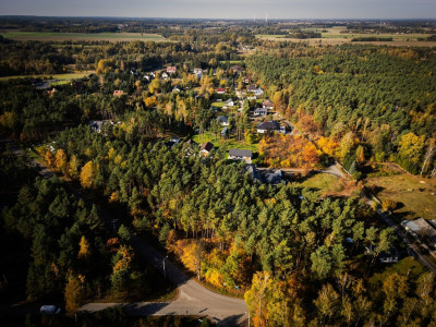Piękne leśne działki z MPZP - woda prąd asfalt - Chociszew  -
Łódzkie Zdjęcie nr 12