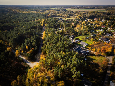 Piękne leśne działki z MPZP - woda prąd asfalt - Chociszew  -
Łódzkie Zdjęcie nr 13