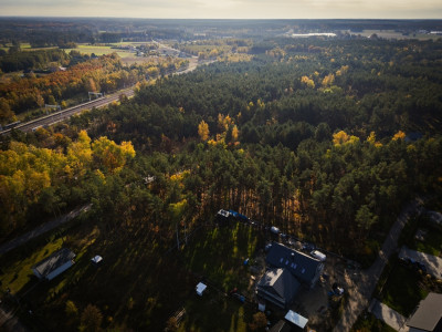 Piękne leśne działki z MPZP - woda prąd asfalt - Chociszew  -
Łódzkie Zdjęcie nr 14