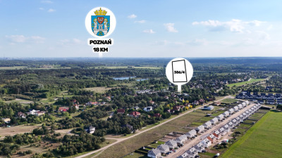 Działka budowlana Potasze- pod dom jednorodzinny - Potasze  -
Wielkopolskie Zdjęcie nr 4