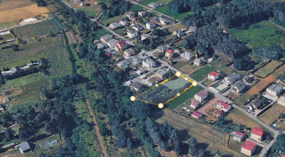 Ogrodzona działka budowlana - 25 arów z mediami - Wodzisław Śląski  - Śląskie