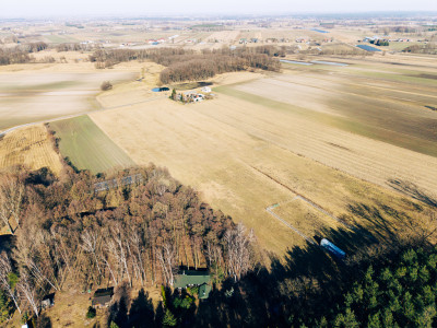Działka 414 ha z zabudową zagrodową w Modlnej - Modlna  -
Łódzkie Zdjęcie nr 3