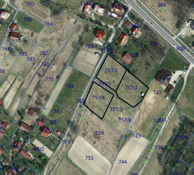 Działka budowlana pod Krosnem  widoki natura - Potok  -
Podkarpackie Zdjęcie nr 4