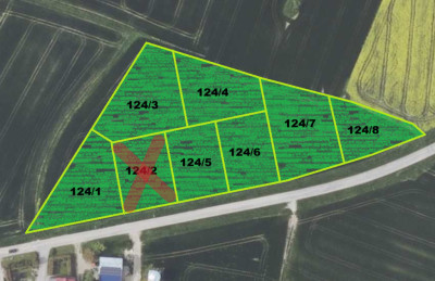 Działki budowlane Mielęcin  gmina Żarów - Mielęcin  -
Dolnośląskie Zdjęcie nr 5