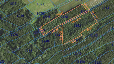 Równy teren leśny 106 ha  Łopuszka Wielka - Łopuszka Wielka  -
Podkarpackie Zdjęcie nr 13