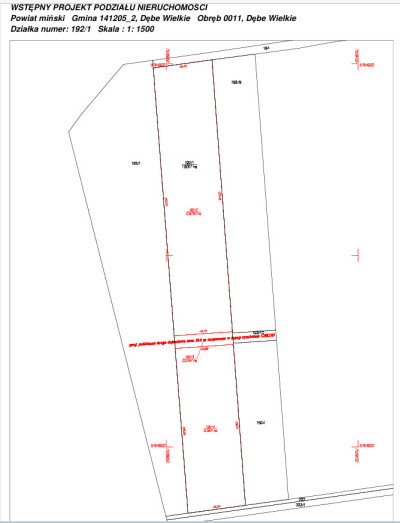 WYJĄTKOWA DZIAŁKA INWESTYCYJNA  1 ha DĘBE WIELKIE - Dębe Wielkie  -
Mazowieckie Zdjęcie nr 13