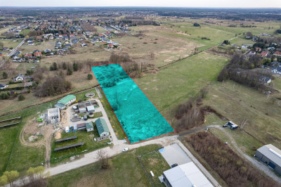 WYJĄTKOWA DZIAŁKA INWESTYCYJNA  1 ha DĘBE WIELKIE - Dębe Wielkie  - Mazowieckie