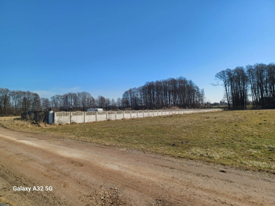 dwie działki z pozwoleniem na budowę Wandalin/Giemzów - łódzkie