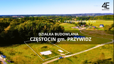 Atrakcyjna cena! Działka budowlana – Częstocin - Pomorskie